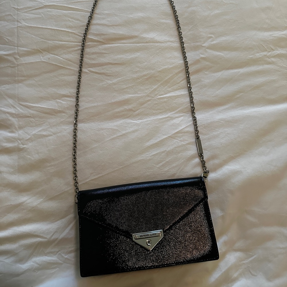 MK Black Crossbody Bag/ Clutch